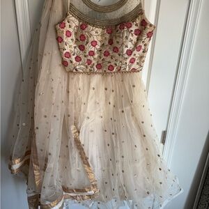 Embroidered Floral Lehenga Choli